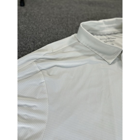 Tommy Bahama Polo Shirt Mens Large White Island Zone Beach  Shirt  Polyester - Picture 4 of 8